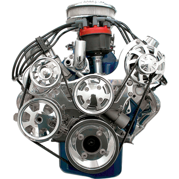 Billet Specialties Tru Trac Serpentine System - Small Block Ford
