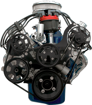 Billet Specialties Tru Trac Serpentine System - Small Block Ford