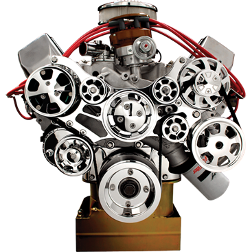 Billet Specialties Tru Trac Serpentine System - Big Block Ford
