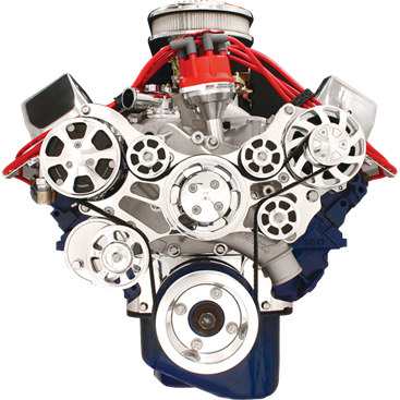 Billet Specialties Tru Trac Serpentine System - Big Block Ford