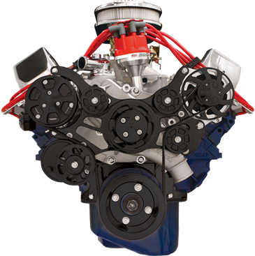 Billet Specialties Tru Trac Serpentine System - Big Block Ford