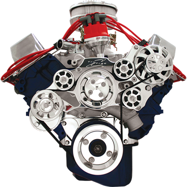Billet Specialties Tru Trac Serpentine System - Big Block Ford
