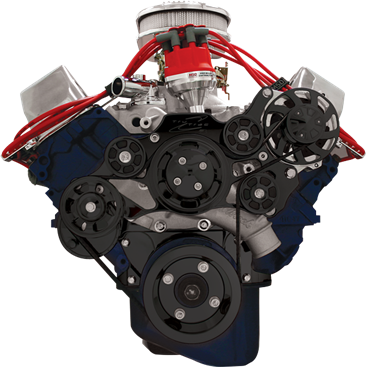 Billet Specialties Tru Trac Serpentine System - Big Block Ford