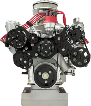 Billet Specialties Tru Trac Serpentine System - FE Ford