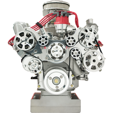 Billet Specialties Tru Trac Serpentine System - FE Ford