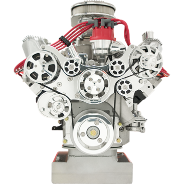Billet Specialties Tru Trac Serpentine System - FE Ford