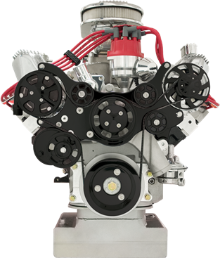 Billet Specialties Tru Trac Serpentine System - FE Ford