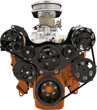 Billet Specialties Tru Trac Serpentine System - Small Block Chrysler