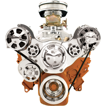 Billet Specialties Tru Trac Serpentine System - Small Block Chrysler