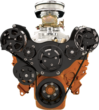 Billet Specialties Tru Trac Serpentine System - Small Block Chrysler