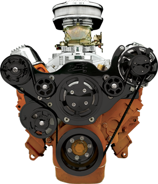 Billet Specialties Tru Trac Serpentine System - Small Block Chrysler