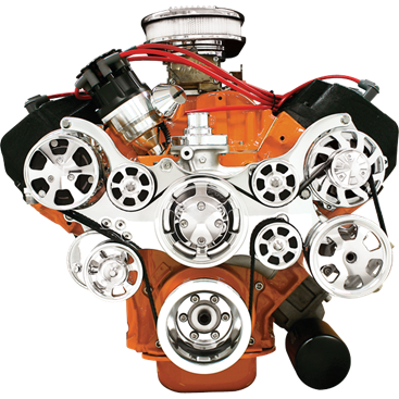 Billet Specialties Tru Trac Serpentine System - Big Block Chrysler - Hemi