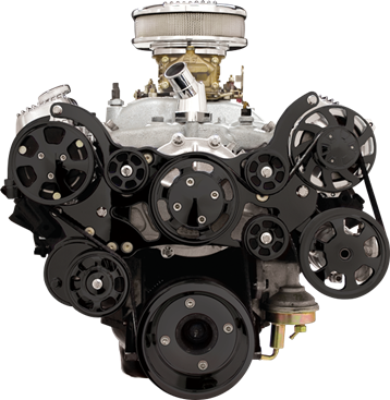 Billet Specialties Tru Trac Serpentine System - Pontiac