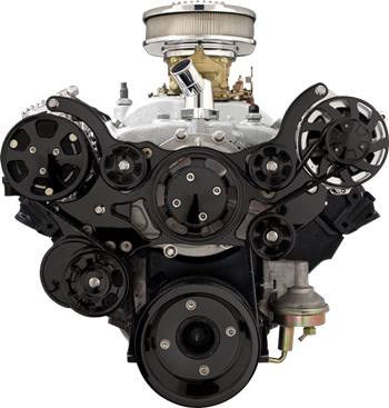 Billet Specialties Tru Trac Serpentine System - Pontiac