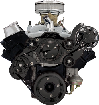 Billet Specialties Tru Trac Serpentine System - Pontiac