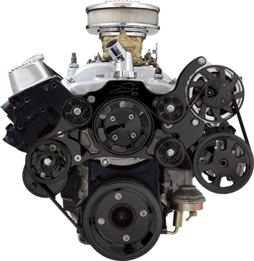 Billet Specialties Tru Trac Serpentine System - Pontiac