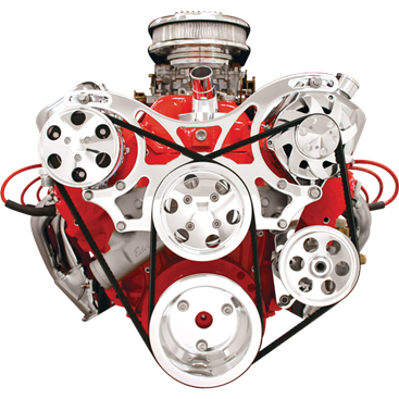 Billet Specialties V-Trac Pulley System - Big Block Chevy