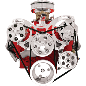 Billet Specialties V-Trac Pulley System - Small Block Chevy