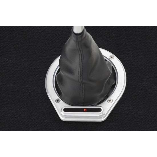 Lokar Billet Aluminum Round LED Boot Gear Shift Indicator & Sensor Kit- Ford AOD/4R70W/AODE