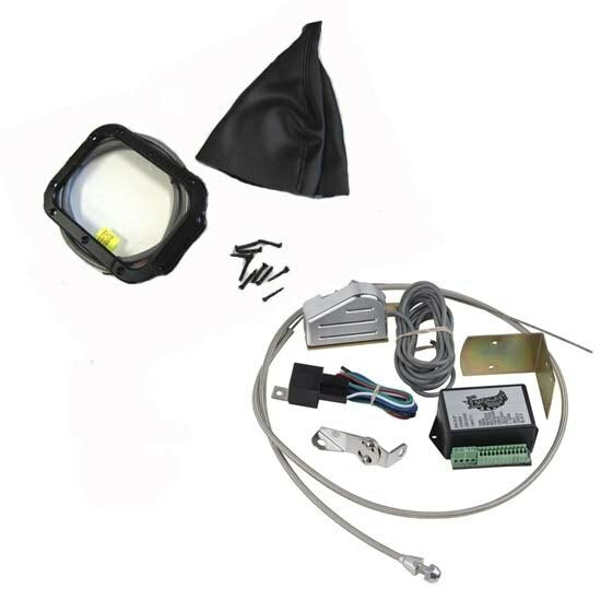 Lokar Billet Aluminum Rectangular LED Boot Gear Shift Indicator & Sensor Kit- GM 200-4R
