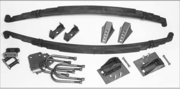 Posies 1936-37 Chevy Rear SuperSlide Spring Kit