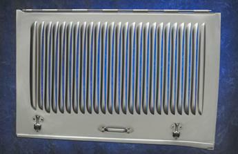 Rootlieb 1932 Ford Hood with Plain Tops and Henry Ford Original Style Louvered Sides