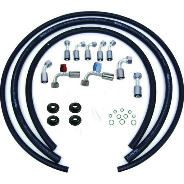 Vintage Air Beadlock 10-Fitting Refrigerant Hose Kit