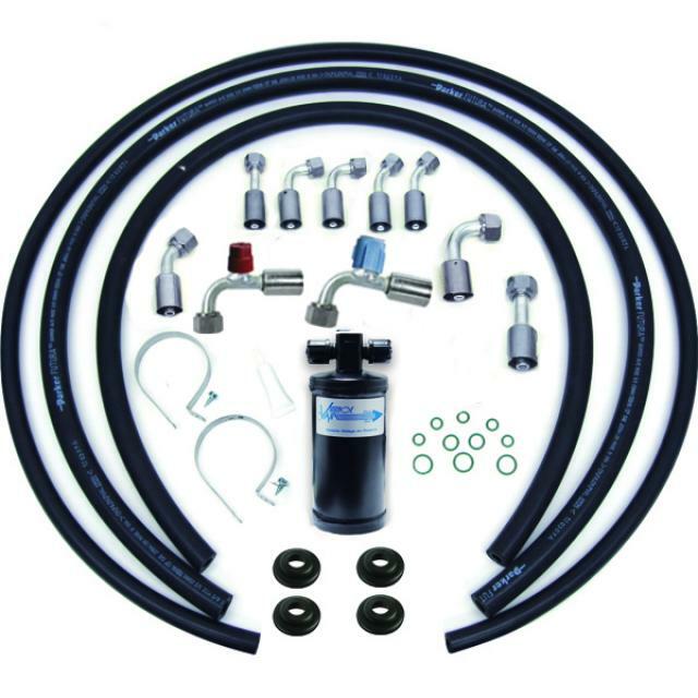 Vintage Air Beadlock 10-Fitting Refrigerant Hose Kit