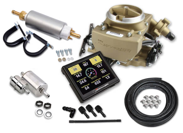 Holley Sniper EFI Rochester 2GC Large Bore Throttle Body Master Kit 350HP