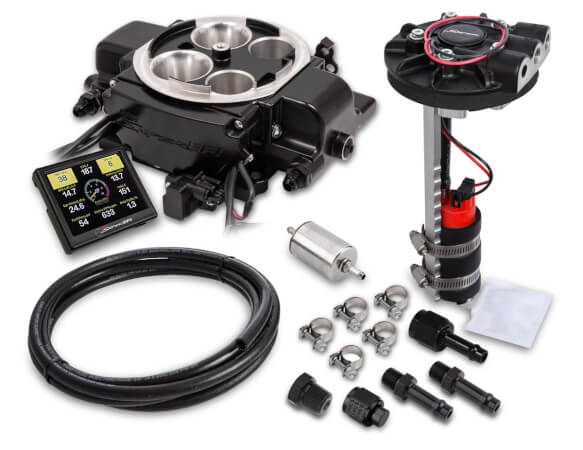 Holley Sniper EFI Quadrajet 4BBL Throttle Body Master Kit 500HP