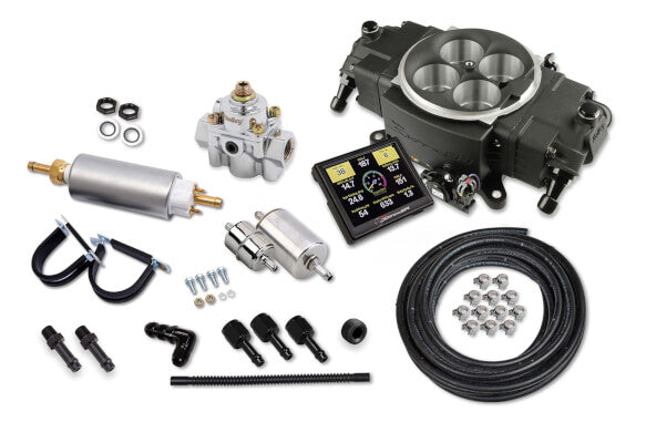 Holley Sniper EFI Stealth 4150 4BBL Throttle Body 650HP Master Kit