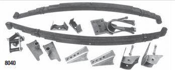 Posies 1935-40 Ford SuperSlide Rear Spring Kit