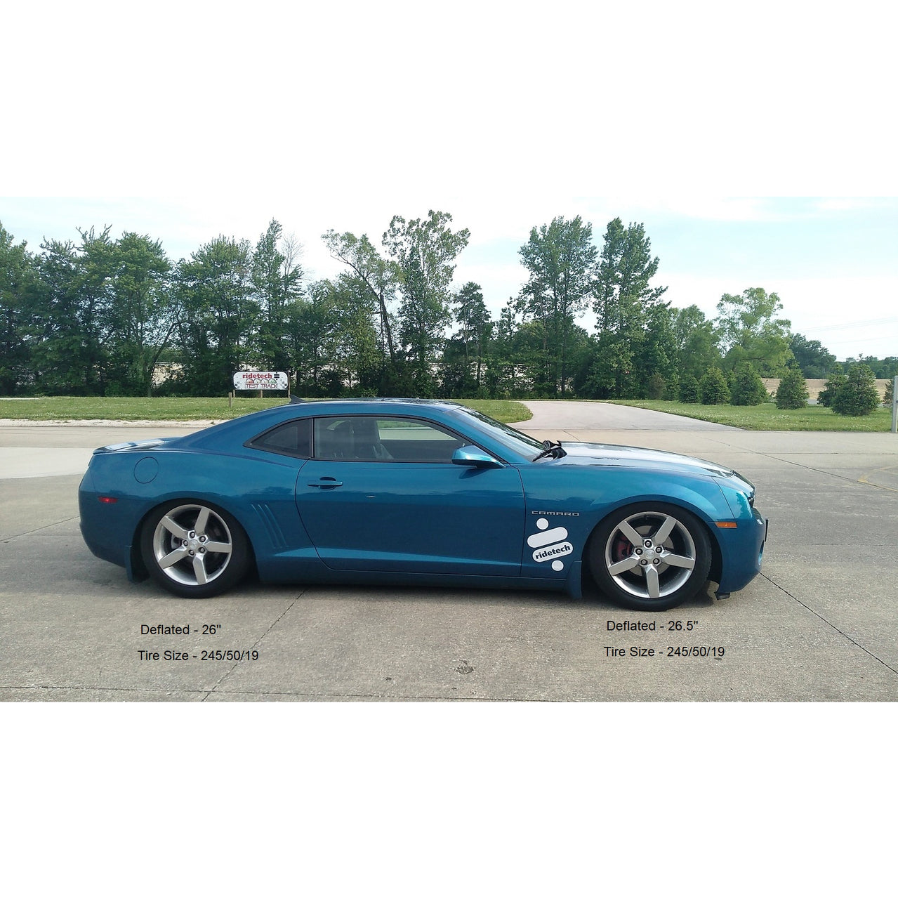 2010-15 Chevy Camaro RideTech Bolt On Air Suspension