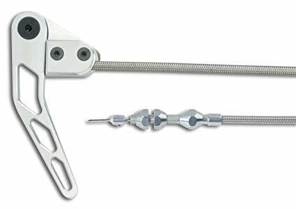 Lokar XHR-1100U Hood Release Cable Kit – Black Cable Housing, USA Made, 1-Year Warranty