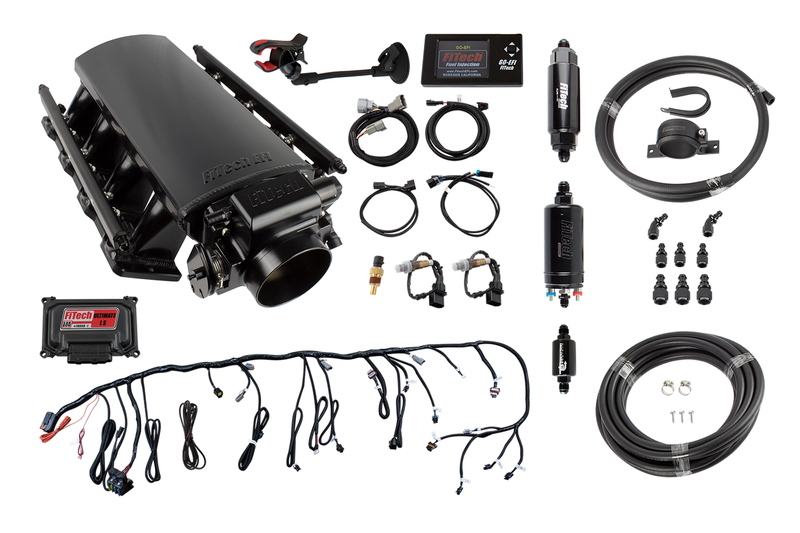 FiTech Ultimate LS7 500HP Square Port + Inline Fuel Pump Master Kit