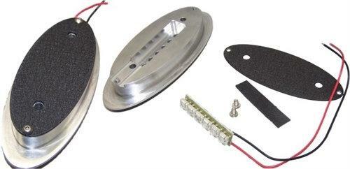 Trique Oval Interior Light with Radius Bezel
