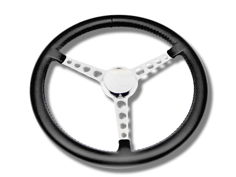 Pete and Jakes Nostalgia Full Leather Wrap Steering Wheel (3 Spoke)