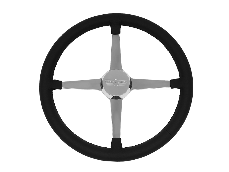 Pete and Jakes Nostalgia Full Leather Wrap Steering Wheel (4 Spoke)