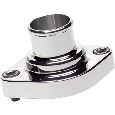 Billet Specialties Small/Big Block & Hemi to 1978 Chrysler Water Neck Housing, Straight-Up