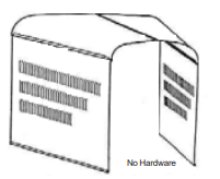 Rootlieb 1931 Chevy 3 Row Louvered Tops Only for Chevrolet 1931 4 Pc Hoods