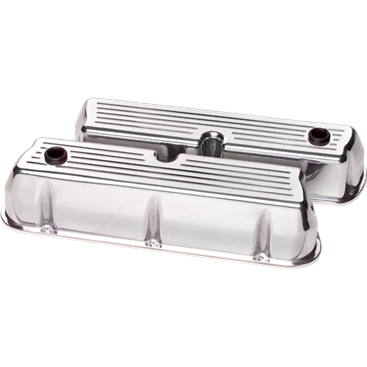 Billet Aluminum Small Block Ford Precision Cast Valve Cover, Tall, (Pair)