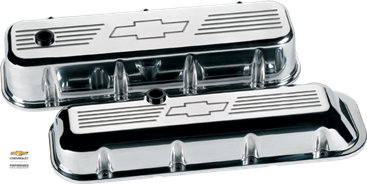 Billet Aluminum Big Block Chevy Bowtie Valve Covers
