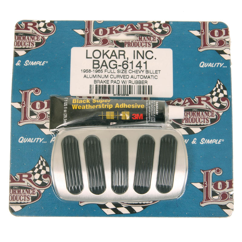 Lokar 1958-1965 Full Sized Chevy Curved Brake & Clutch Pads