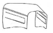 Rootlieb Chevrolet 1936 3 Pc Hoods for 1936 Pair 1 Scoop Sides