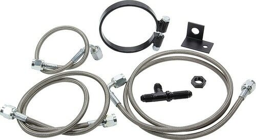 Rear End Brake Line Kit For Dirt Modifieds w/ OEM Calipers