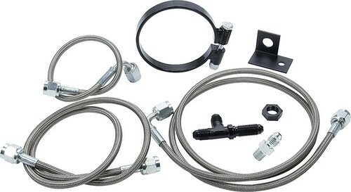 Rear End Brake Line Kit For Dirt Late Models w/ Aftermarket Calipers