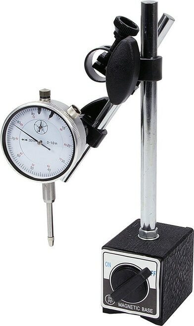 Dial Gauge With Magnetic Base