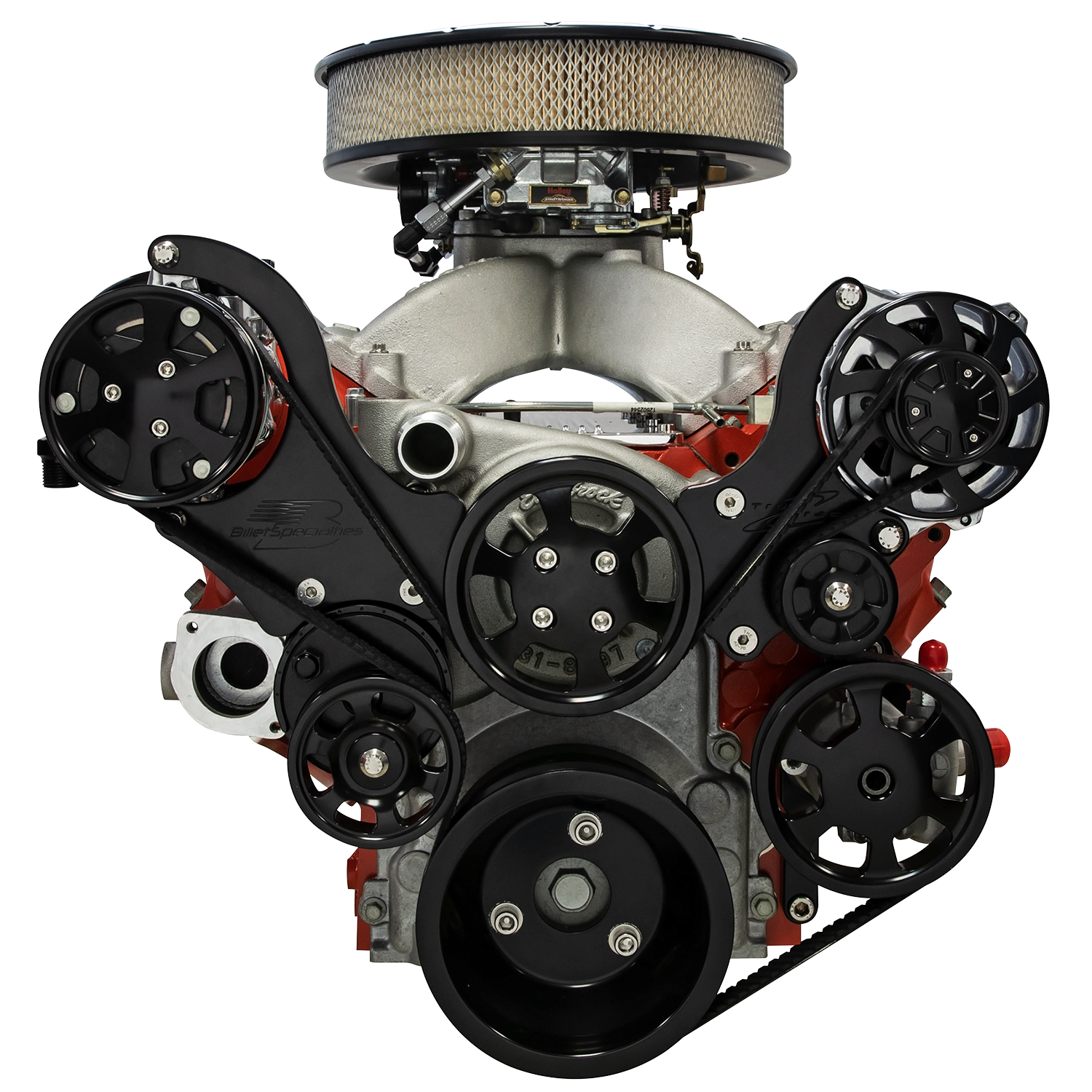 Billet Specialties Premium Tru Trac Serpentine System - LS7