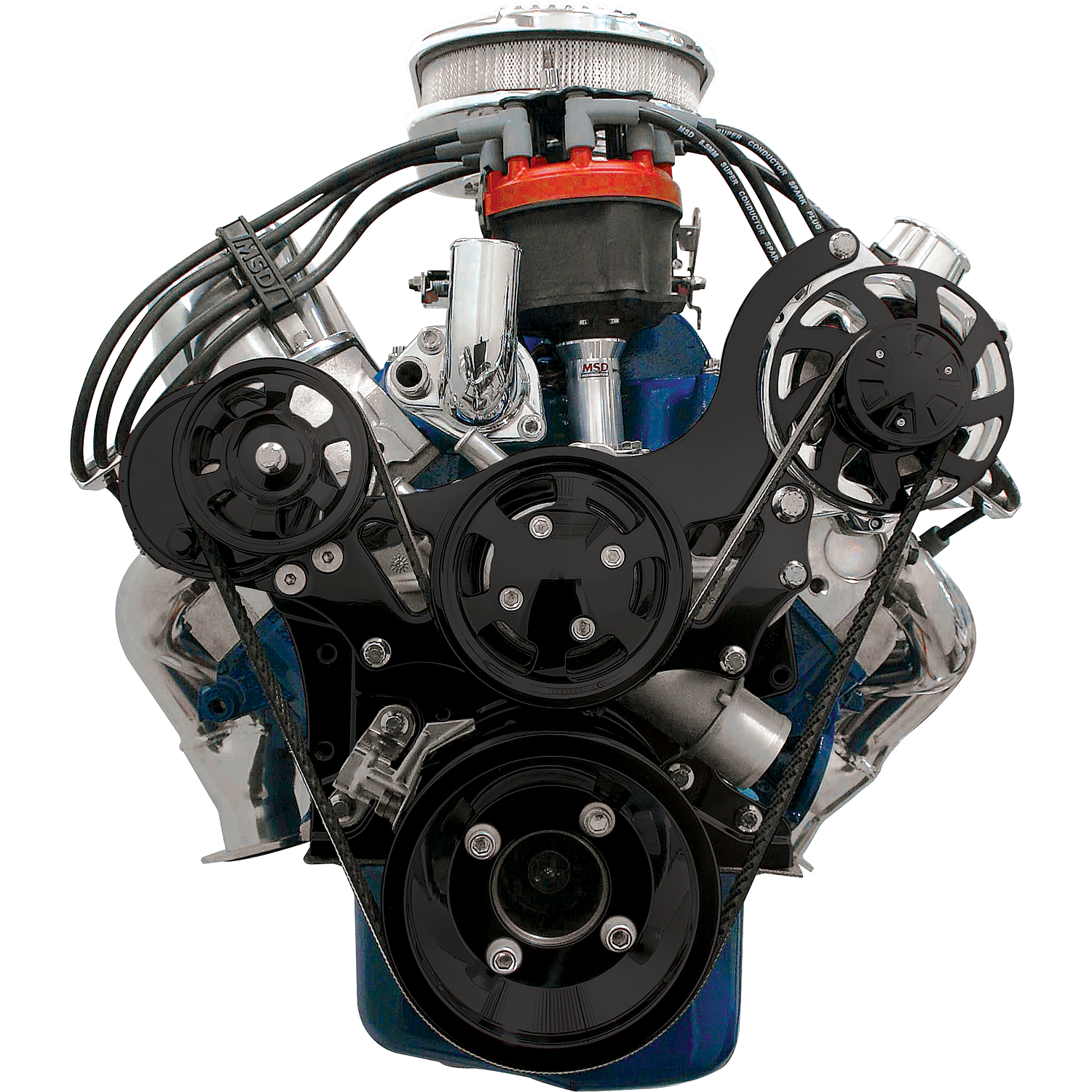 Billet Specialties Premium Tru Trac Serpentine System - Small Block Ford