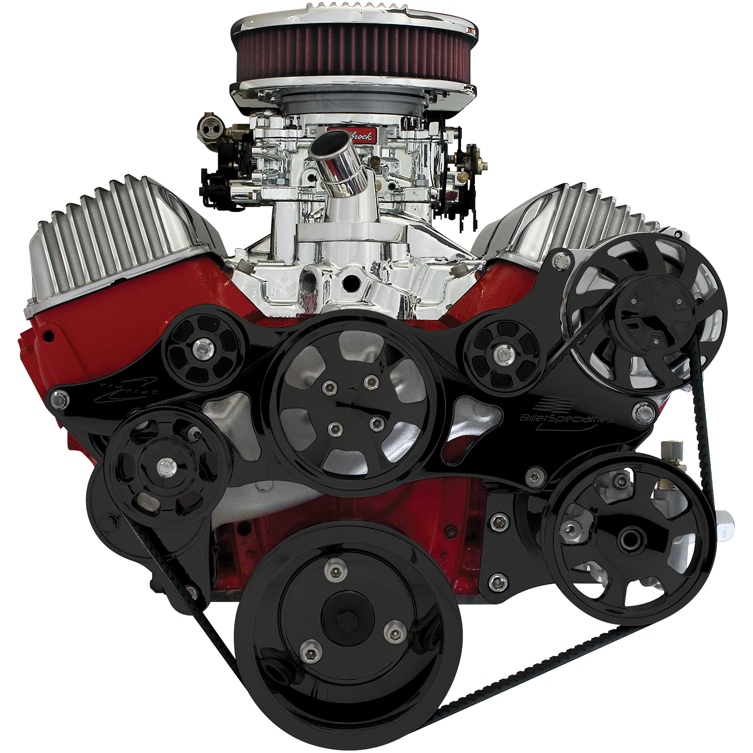 Billet Specialties Premium Tru Trac Serpentine System - 348/409 Chevy